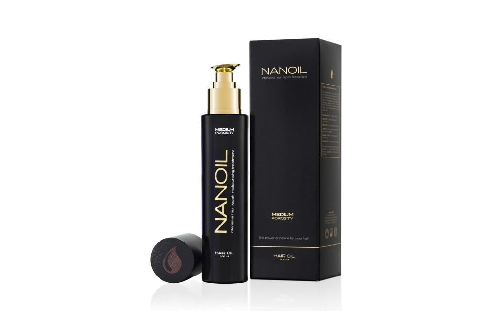 Haaröl Nanoil für Haare mit normaler Porosität